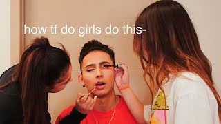 LETTING BOTH MY GIRLFRIENDS DO MY MAKEUP [upl. by Zsamot]