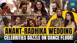 Ambani Wedding Celebrities Light Up The Dance Floor At Anant Ambani amp Radhika Merchants Wedding [upl. by Nosittam]