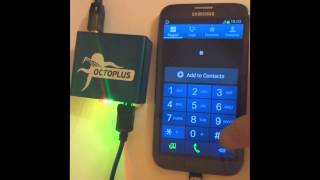 Samsung GTN7100 Galaxy Note 2 Repair IMEI with Octoplus Box [upl. by Ynnal]