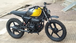 modified passion pro  scrambler  megh custom motorcycle [upl. by Etnauj]