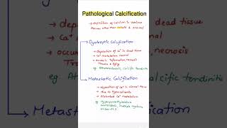 Pathological calcification  General Pathology  Pathology  MBBS 2ND YEAR [upl. by Nilahs]