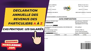 Déclaration annuelle des revenus des particuliers au Cameroun cas pratique 1 [upl. by Valentin]