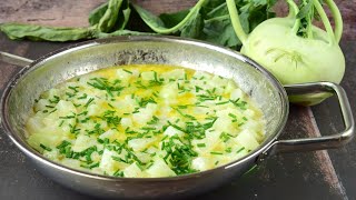 Sie werden dieses köstliche KohlrabiRezept immer und immer wieder kochen gesundes Rezept [upl. by Ozzy]