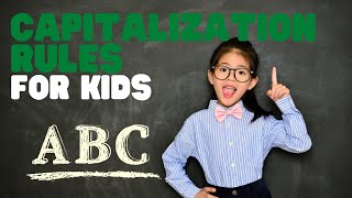 Capitalization Rules for Kids  Learn the capitalization rules in a fun interactive video for kids [upl. by Krueger]