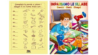 Sillabe per bambini di prima elementare giochi di parole e fonetica [upl. by Cami]