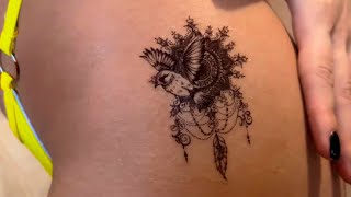 Best temporary tattoos Video instruction [upl. by Leann]