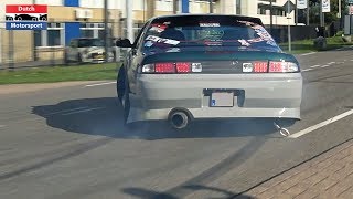 Best of Street Drifts amp Powerslides 2019  Fails amp Saves [upl. by Isma]