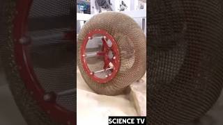 Nasa made nitinol wheel 😮 space science knowledge shorts trending education technology like [upl. by Gael880]