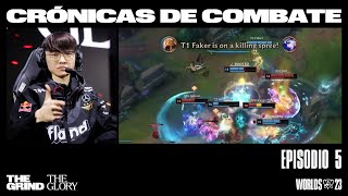 ¡La magia de T1  Crónicas de Combate  Worlds2023  Episodio 5 [upl. by Nerhtak]