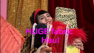 Huge fabric haul [upl. by Ardnasella]