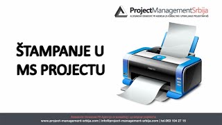 Ĺ tampanje u MS Projectu [upl. by Valdas]