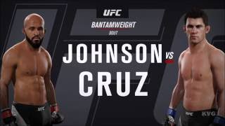 EA Sports UFC 2  Demetrious Johnson vs Dominick Cruz  Gameplay HD 1080p60FPS [upl. by Nath]