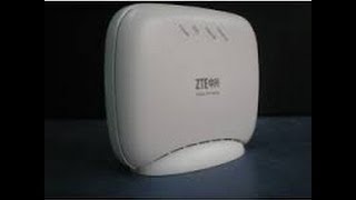 Como Rotear Modem ZTE ZXV10 W300 [upl. by Jewett]