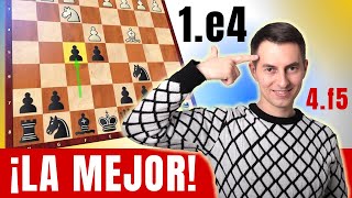 La MEJOR apertura contra 1e4  ¡Una trampa en cada paso [upl. by Odnomra751]