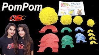 Pom Pom Maker  HOW TO  JK Arts 1497 [upl. by Wagoner]