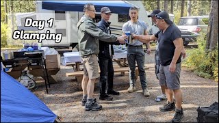 Day 1 Glamping McLean Creek 🏕️ Calgary 🥾 [upl. by Adahs]