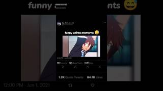 Funny anime moments which will make you 😂anime shorts [upl. by Nahtanod]