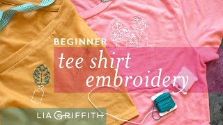 Quick and Easy DIY Embroidered Shirt Tutorial [upl. by Wiese374]