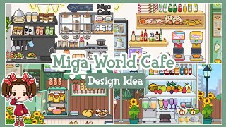 Miga World New Update Cafe Design ☕🥐  Now on Android  Miga Town  TocaBoca [upl. by Nort]