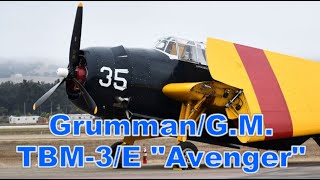 GrummanGM TBM3E quotAvengerquot Demo Flight [upl. by Adnoma]