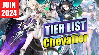 Tier list chevalier  knight fr juin 2024  Epic Seven [upl. by Neo710]