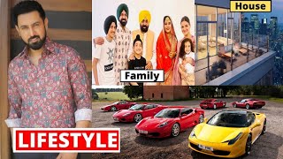 Gippy Grewal Lifestyle 2023 Wife Family Sons Income House Age Biography Cars amp Net Worth [upl. by Ihcekn732]