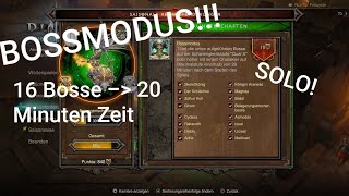 Diablo 3  Season 22  Bossmodus Errungenschaft [upl. by Anirec]