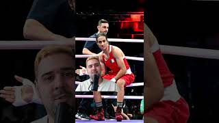 🤯 Boxeadora trans gana y su rival se queda llorando boxeo olympics trans shorts [upl. by Nalro54]