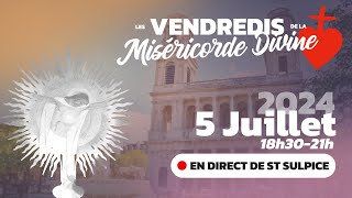 Veillée à la Miséricorde Divine du 5 Juillet  Premier Vendredi du Mois [upl. by Kaazi]