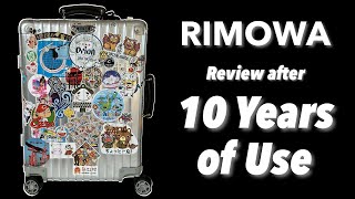 Review of Rimowa Suitcase after 10 Years of Use [upl. by Rabah]