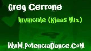 Greg Cerrone  Invincible Klaas Mix [upl. by Kerry]