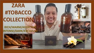 Unboxing ZARA TOBACCO COLLECTION primeras impresiones [upl. by Werdnaed163]