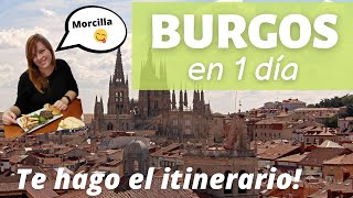 🇪🇦BURGOS EN 1 DÍA⏳️ TE HAGO EL ITINERARIO  LO QUE NO TE PUEDES PERDER📝 [upl. by Elvis]