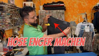 Hose am Bund enger machen👖 in 10 Min schnell und einfach Tutorial [upl. by Eirrehs]