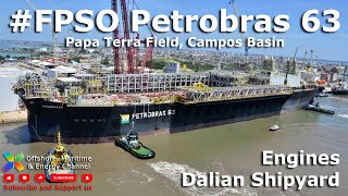 FPSO Petrobras P63 at Shipyard [upl. by Asen414]