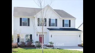 4425 Roundwood Court Indian Trail NC [upl. by Burd582]