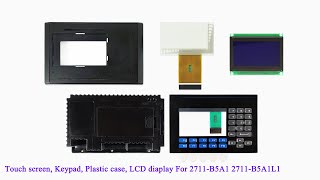 2711B5A1 2711B5A1L1 Plastic Case Cover Touch Screen Glass Membrane Keypad PanelView Standard 550 [upl. by Ogilvy]