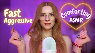 ASMR  Comforting Fast and Aggressive Triggers for Anxiety amp ADHD TINGLY [upl. by Enaols]