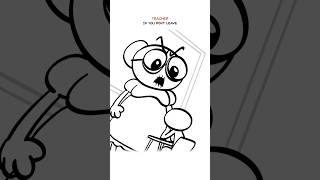 Female Dog 🤔 Animation Meme Orig ChristianTye24 shorts [upl. by Olympium]