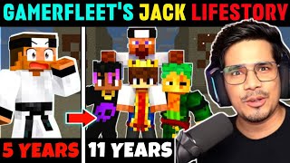 GAMERFLEETS JACK LIFESTORY 😍❤️  Ft Jack Bhaiya  Anshu Bisht  Lilyville FleetSmp GamerfleetToo [upl. by Foy]