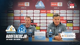 KONFERENCJA  Stal Rzeszów  Ruch Chorzów 13 kolejka Betclic 1 Ligi 21102024 [upl. by Emsoc]