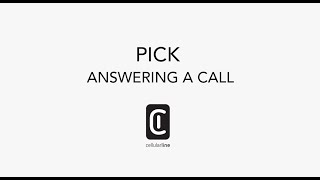 PICK TWS Answering a call EN l Cellularline Moreofyou [upl. by Annig]