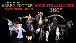 Schleich ® Harry Potter ™ Adventskalender Serie 1  alle MiniFiguren 360°  Wizarding World ™ [upl. by Sianna]