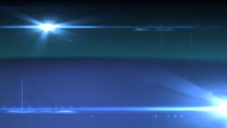 Blue Background With Lens Flares  Video Effects Animation [upl. by Bela748]