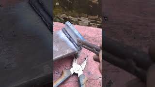 DIY Horizontal Weld 2mm elektroda diy welding weld trending las satisfying [upl. by Rosabelle]