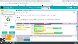 CSD Unit 4 Lesson 16  Events in App Lab [upl. by Allwein]