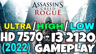 AC Rogue on Hd 7570  Low end pc  ubisoft [upl. by Bettine467]