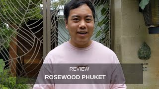 Hotel Room Review Rosewood Phuket Beach Front Pool Villa [upl. by Acsecnarf]