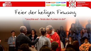 Livestream zur Firmung am Samstag 23112024 um 1700 Uhr aus der Jugendkirche Fautenbach [upl. by Grantland]