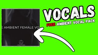 Free Ambient Vocals  Free vocal samples  PROVIDED BY ANGELICVIBES [upl. by Mendes]